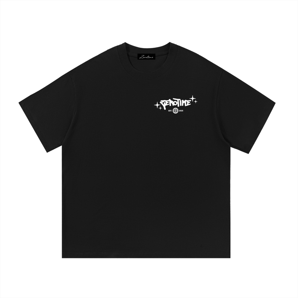 Zerotime "Global" T-shirt Black