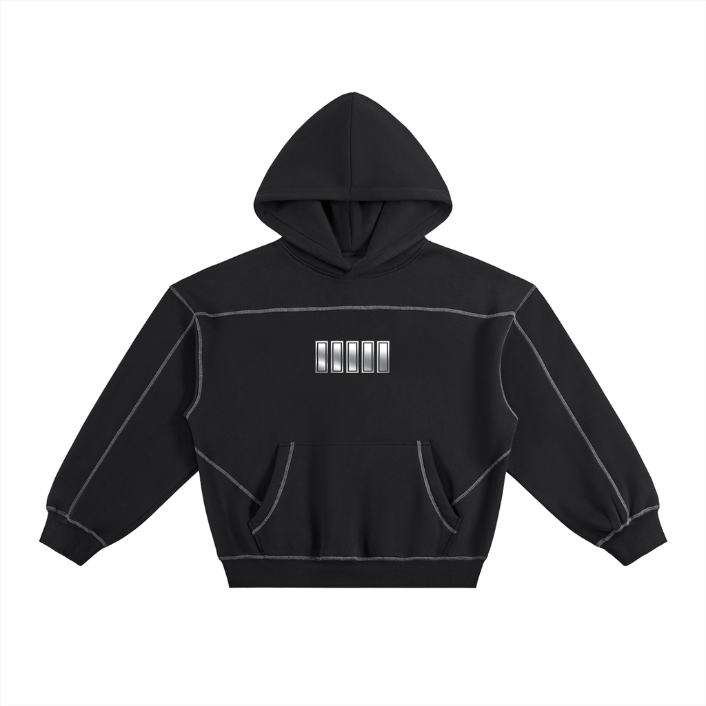 Zerotime x Solares “No Pressure” Boxy Hoodie
