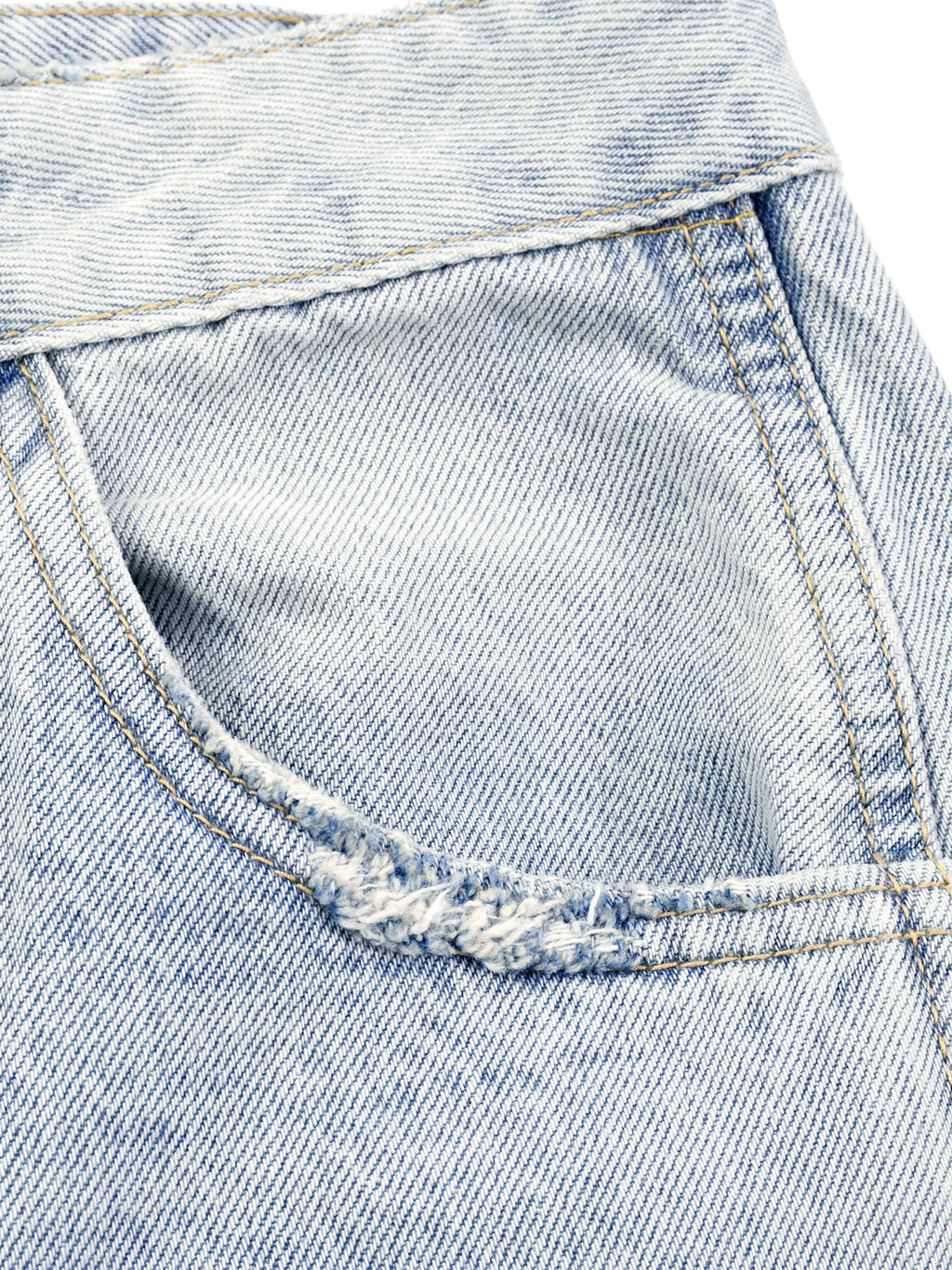 Baggy Bleached Jeans